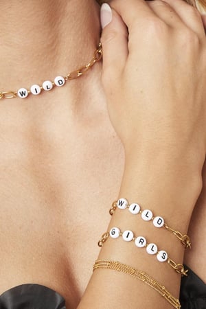 Armband Beads Wild Zilver Stainless Steel h5 Afbeelding2